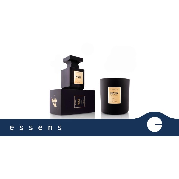Set - Parfum et bougie NOIR – Édition