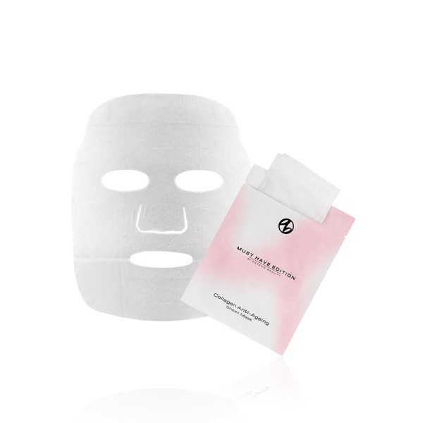 Masque tissu anti-vieillissement au collagène