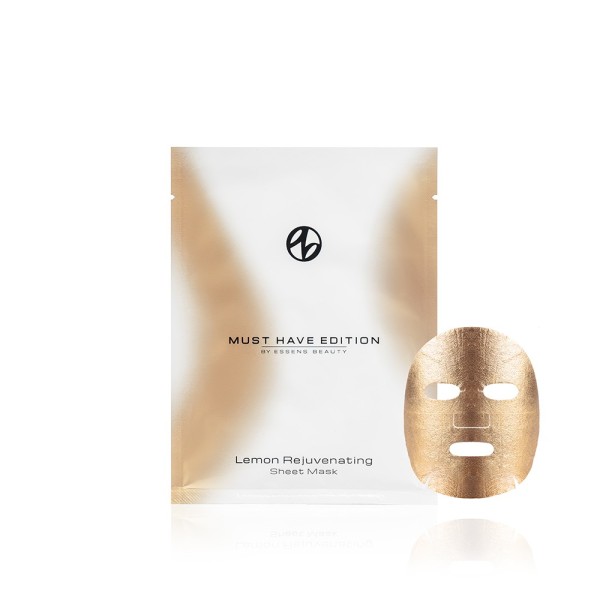 Masque tissu illuminateur au citron