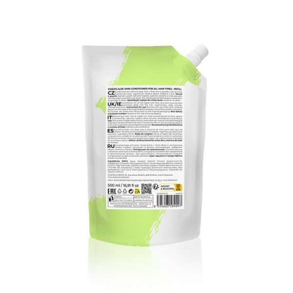 RECHARGE – Après-shampoing Aloe vera pour tous types de cheveux