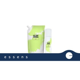 Coffret – Après-shampoing Aloe vera pour cheveux colorés et secs + Recharge (200 ml + 500 ml)