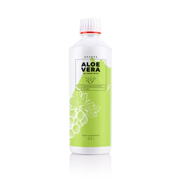 Gel à boire Aloe Vera 99,5% - grain de raisin - complément alimentaire