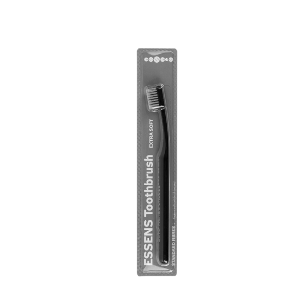 Extra Soft Toothbrush - Black/Grey