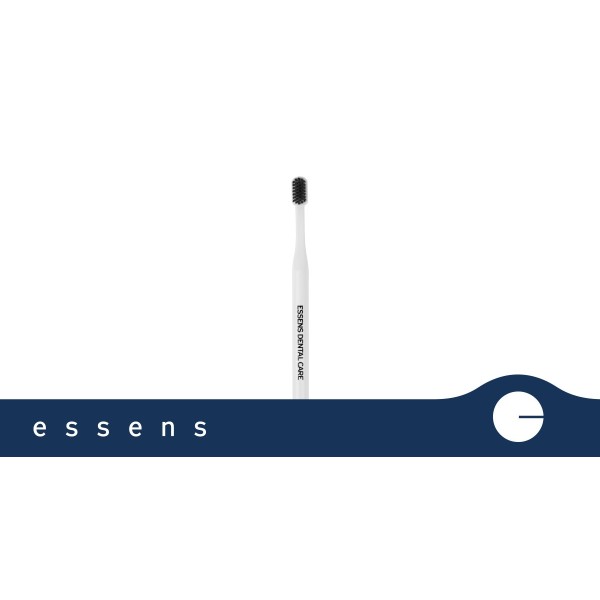 Brosse à dents Ultra soft - blanc/noir