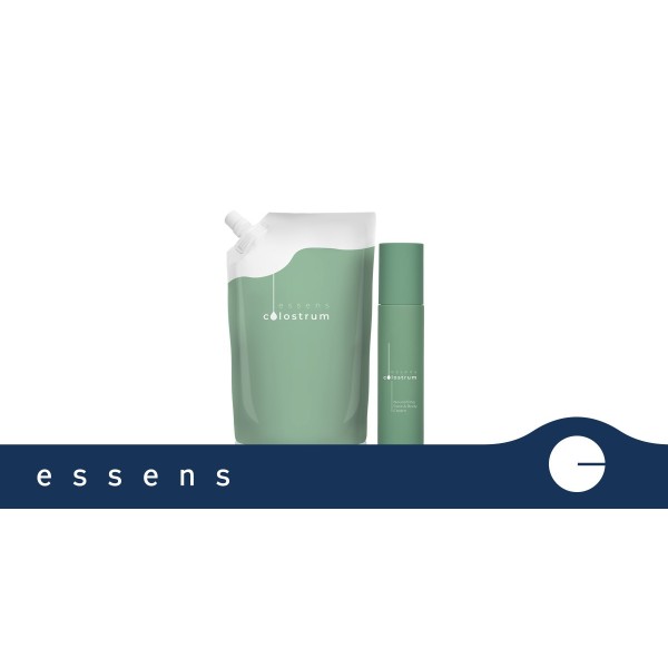 Set – Crème nourrissante pour le corps au colostrum + Recharge (150 ml + 500 ml)